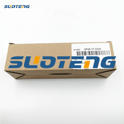 รถขุด PC300-7 PC350-7 6D114 หัวฉีดเชื้อเพลิงดีเซล 6743-11-3320 6743113320