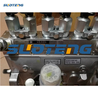 6736-71-1131 S6D102 ปั๊มไฮดรอลิกสำหรับรถขุดสำหรับ PC220-6