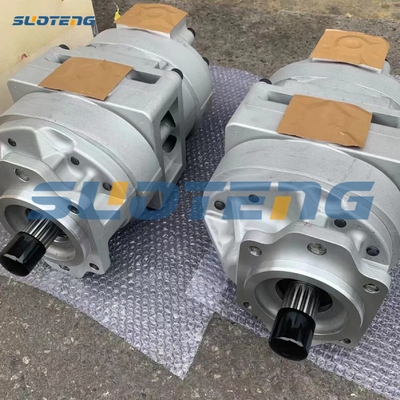705-53-42000 ปั๊มเกียร์ไฮดรอลิกสำหรับรถตักล้อยาง WA600-3