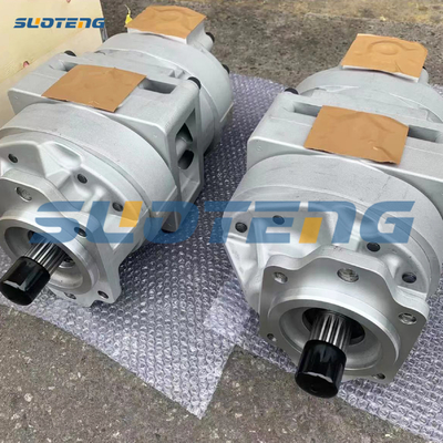 705-53-42000 7055342000 ปั๊มไฮดรอลิก ปั๊มเกียร์สําหรับเครื่องบรรทุกล้อ WA600-1