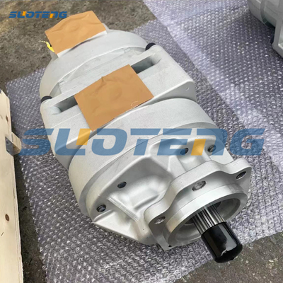 705-53-42000 7055342000 ปั๊มไฮดรอลิก ปั๊มเกียร์สําหรับเครื่องบรรทุกล้อ WA600-1