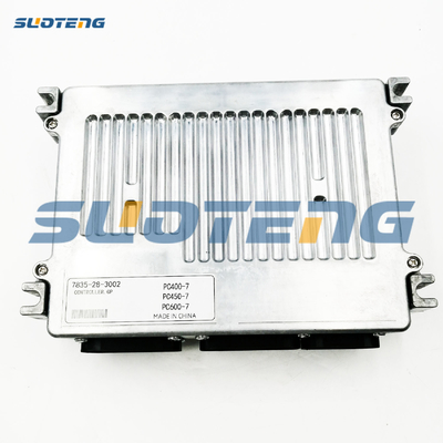 ผลงาน 7835-28-3002 783528-3002 ECU ระบบควบคุมสําหรับเครื่องขุด PC400-7
