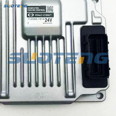 112500-1018 เครื่องควบคุม ECU หน่วยควบคุมเครื่อง 89661-E0067 สําหรับ SK200-9