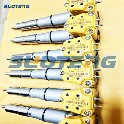 232-1183 เครื่องฉีดเชื้อเพลิงดีเซล เครื่องฉีดเชื้อเพลิงรถไฟฟ้าทั่วไป 2321183 สําหรับ D10N