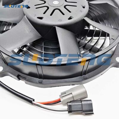 637-6650 6376650 พัดลมดูดตามแนวแกนใบมีดสำหรับ 320GC 323GC Excavator