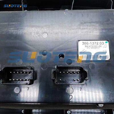 386-1372 แผงหน้าจอแสดงผล 3861372 สำหรับรถเกรดเดอร์มอเตอร์ 12K /160K /140K ชิ้นส่วนเครื่องจักรก่อสร้าง