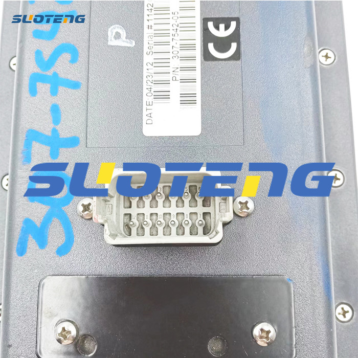 307-7542 Excavator Monitor Display สำหรับ 3126B 3176C Engine Excavator 3077542