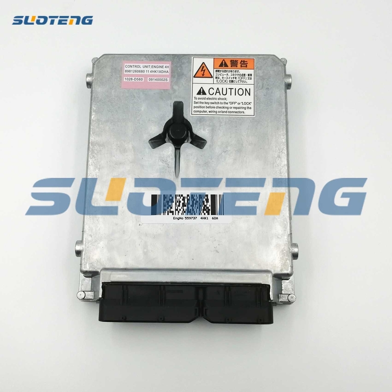 8-98126068-0 ECU หน่วยอิเล็กทรอนิกส์ 8981260680 สําหรับเครื่องขุด 6HK1 CX360