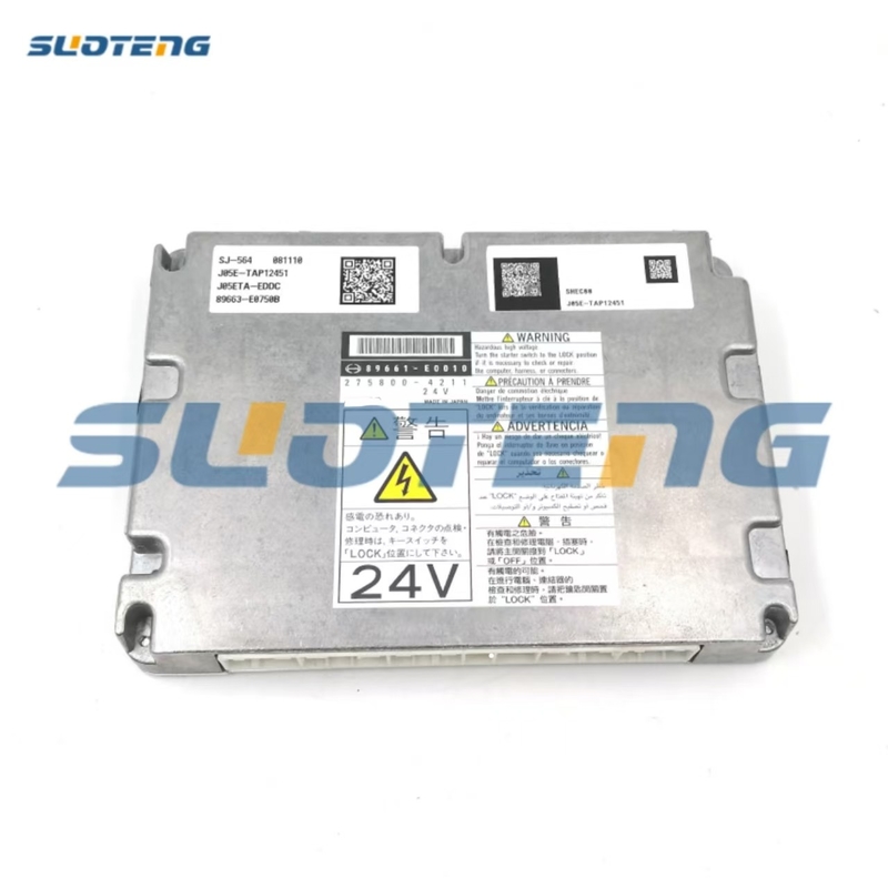 J05 89661-E0010 เครื่องควบคุม ECU/CPU 89661E0010 สําหรับเครื่องขุด SK250-8 SK210-8 SK200-8 SK-8
